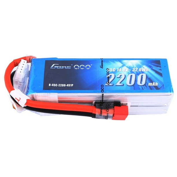 Gens Ace 11.1v 2200mah 3s 25c Lipo Battery Deans for sale online